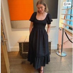 Hill House Black Louisa Dress